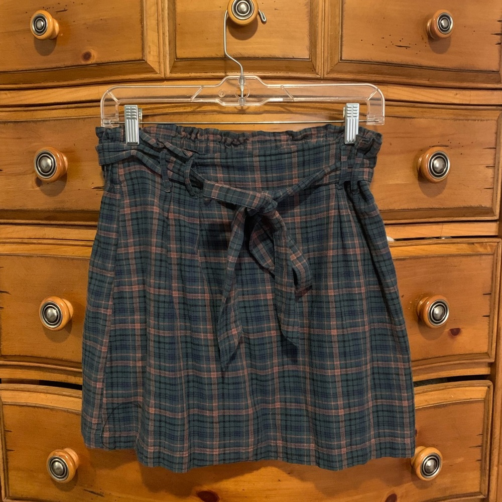 Plaid skirt